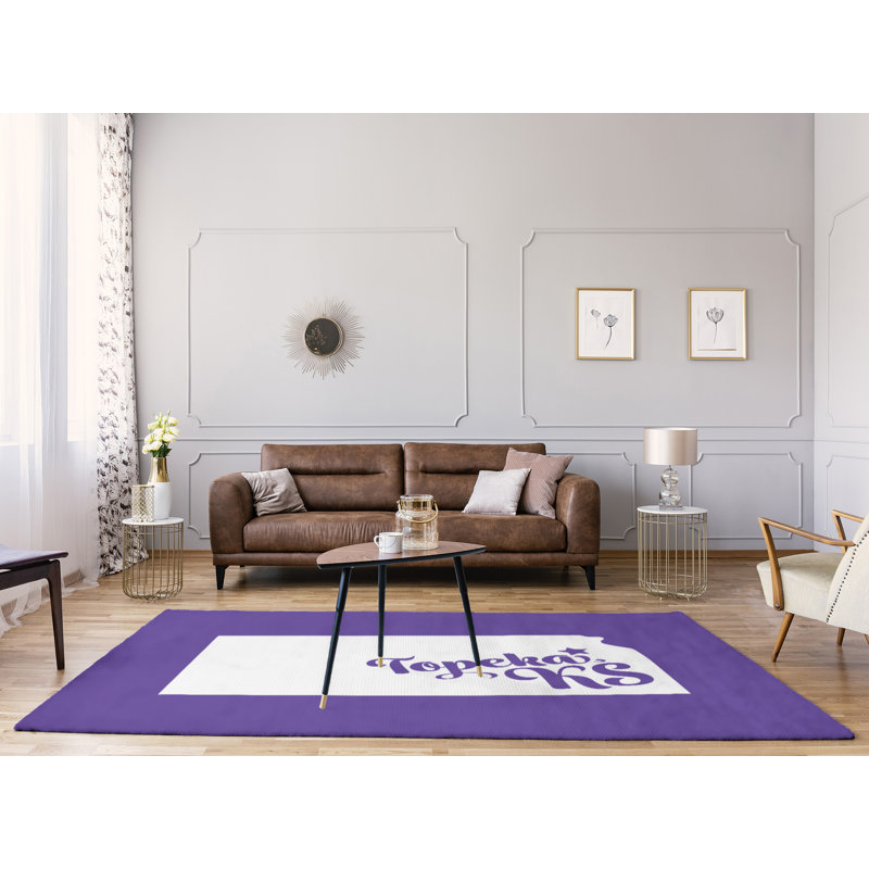 Tapis en poly-chenille topeka kansas, Rectangle 9 pi x 12 pi