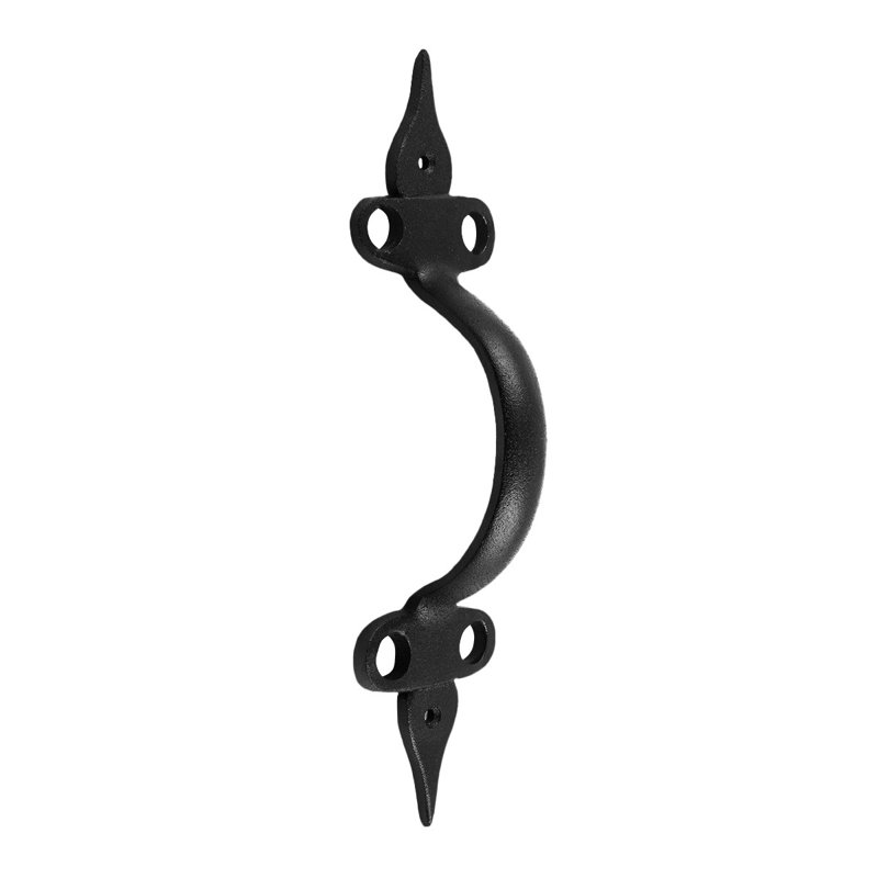 Tirette de porte en fer forgé