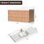 Meuble-lavabo flottant 48 po