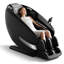 Fauteuil de massage 2024 corps entier, fauteuil de massage Shiatsu inclinable avec massage gonflable, écran tactile LCD, chauffage du bas du dos et du mollet, caractéristiques personnalisables et modes zéro gravité (noir)