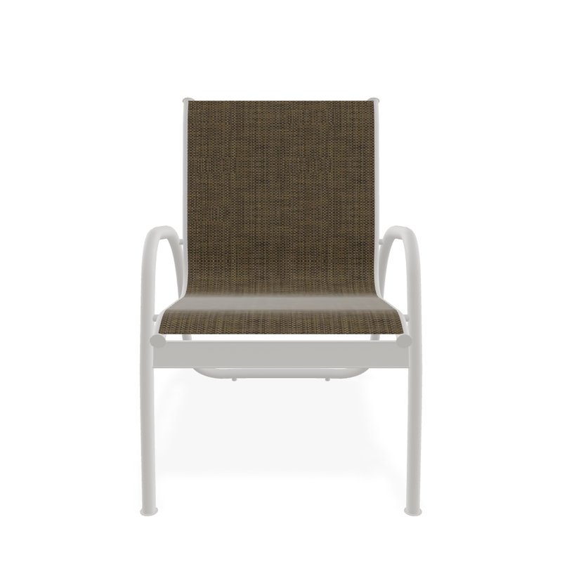 Fauteuil de patio Gardenella, Neige texturée, Beacon taupe Sunbrella®