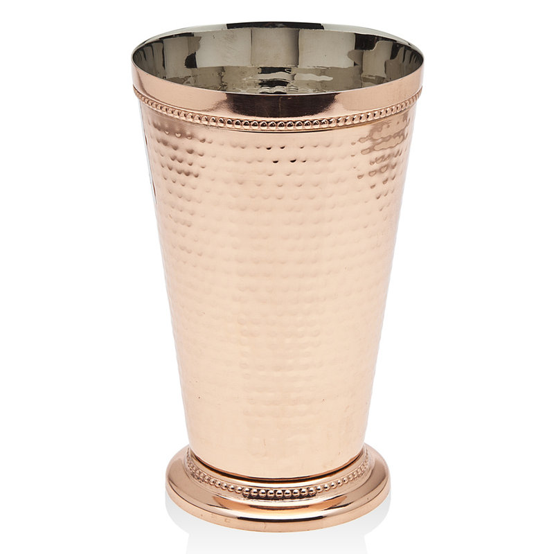 Hammered Julep Stainless Steel Mint Julep Cup