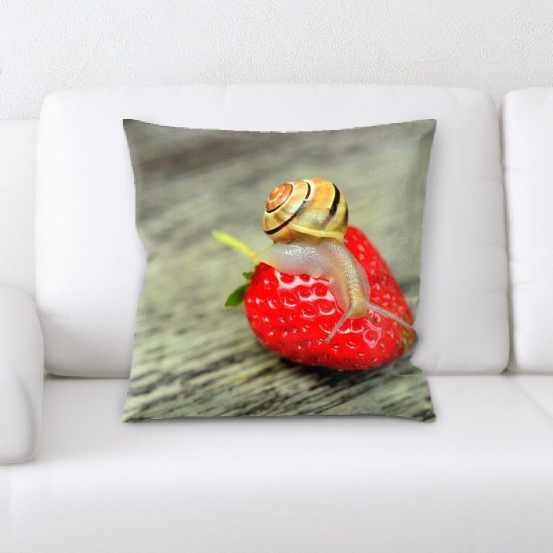 Coussin fraise