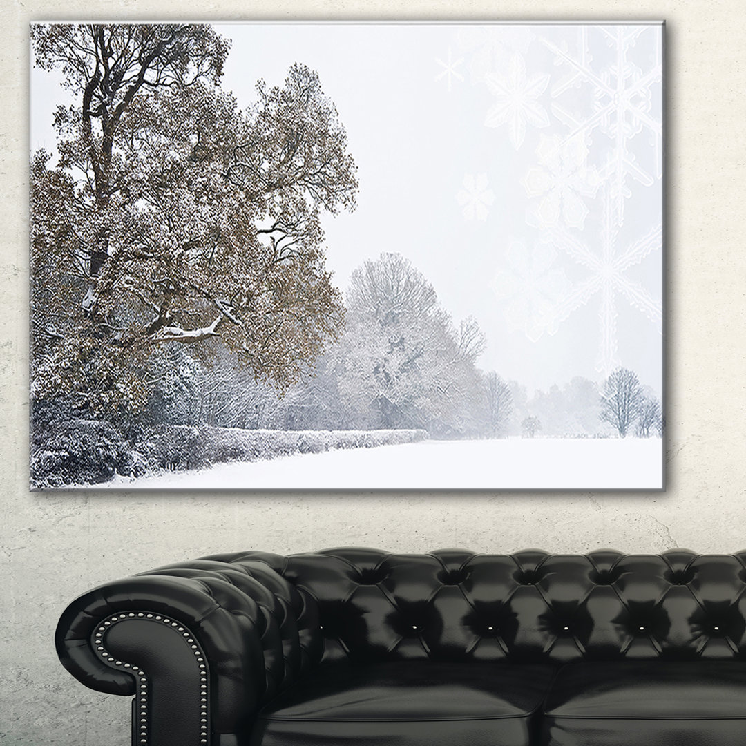 " Christmas Winter Snow " East Urban Home 