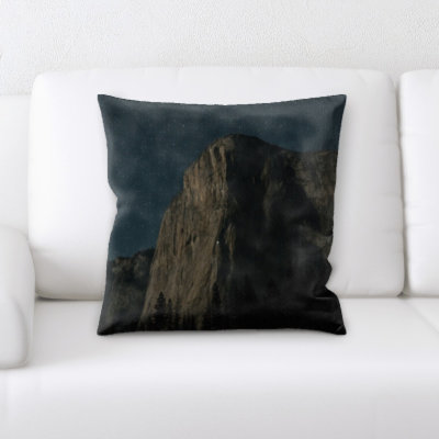 Microsuede Throw Pillow