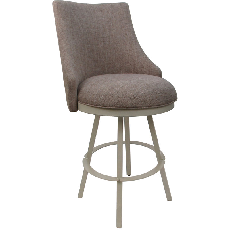 Tabouret de bar 26 po Kamylah, Counter Stool (26" Seat Height), Beige, Beige
