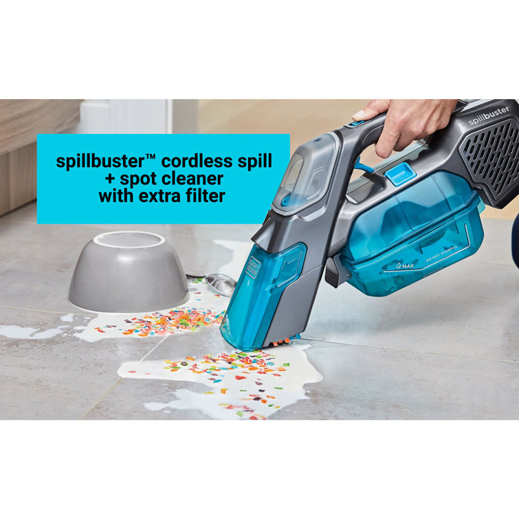 BLACK+DECKER spillbuster Cordless Spill + Spot Cleaner with Extra Filter  (BHSB315JF)
