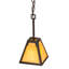 Luminaire suspendu géométrique 1 lumières simple Ernie