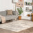 Shockley Faded Floral Performance Beige Rug-1301157995