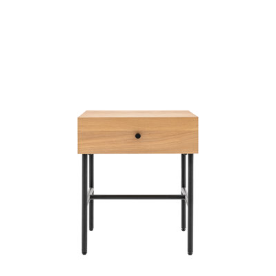 Bodie 400cm W Iron Bedside Table
