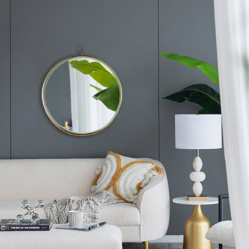 Miroir rond 24 po x 28 po