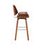 Derrion 76cm Swivel Faux Leather Bar Stool-95316573