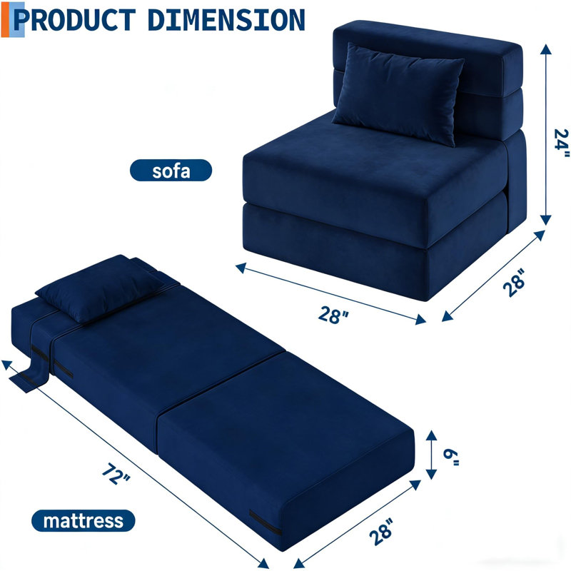 Sofa & Chaise, Blue, Blue Does Not Apply