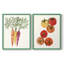 Organic Veg III - reproduction encadrée de qualité supérieure - prête à être accrochée - aucun clou requis - aucun clou requis-793664702-793664643