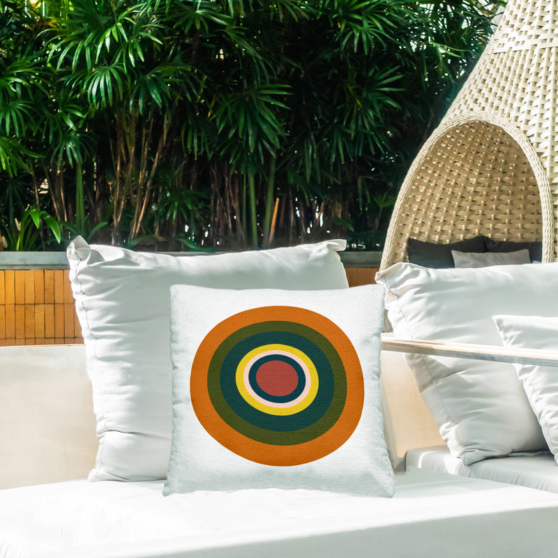Geometric Outdoor Throw Pillow