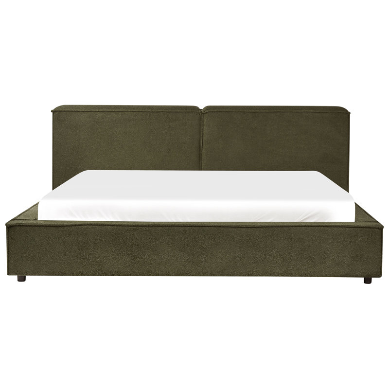 Casanas Upholstered Bed, Green