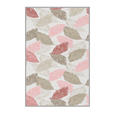 Premium Hall Carpet (2.6 x 9.8 ft), 100% Polyester, 0.3 in Pile Height | Antibacterial, Non-Slip Underside, 3D Digital Print | Machine Washable, Durable, Ideal for Home & Office, Easy Maintenance