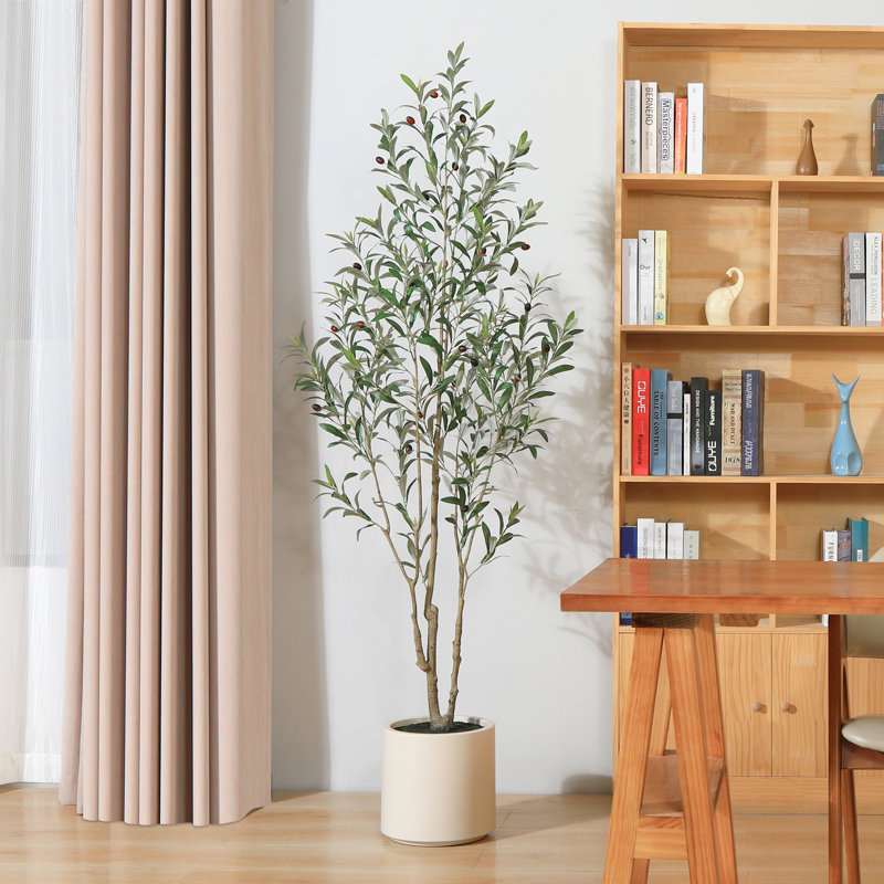 Altman Faux Olive Tree in Planter - Thumbnail 4