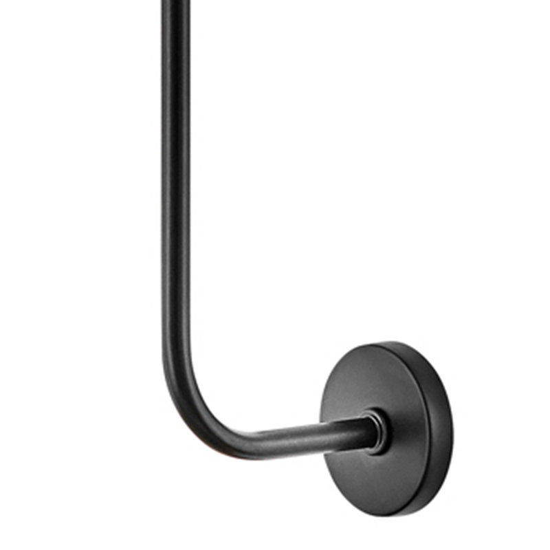 Kline Steel Wallchiere, Black