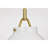 Magno Brass Pendant Light With Frosted Glass Lantern Shade