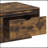 Rustic Oak Finish Coffee Table