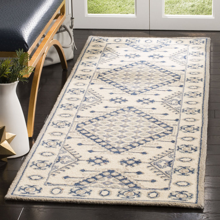 Micro-Loop Hand Tufted Wool Southwestern Rug