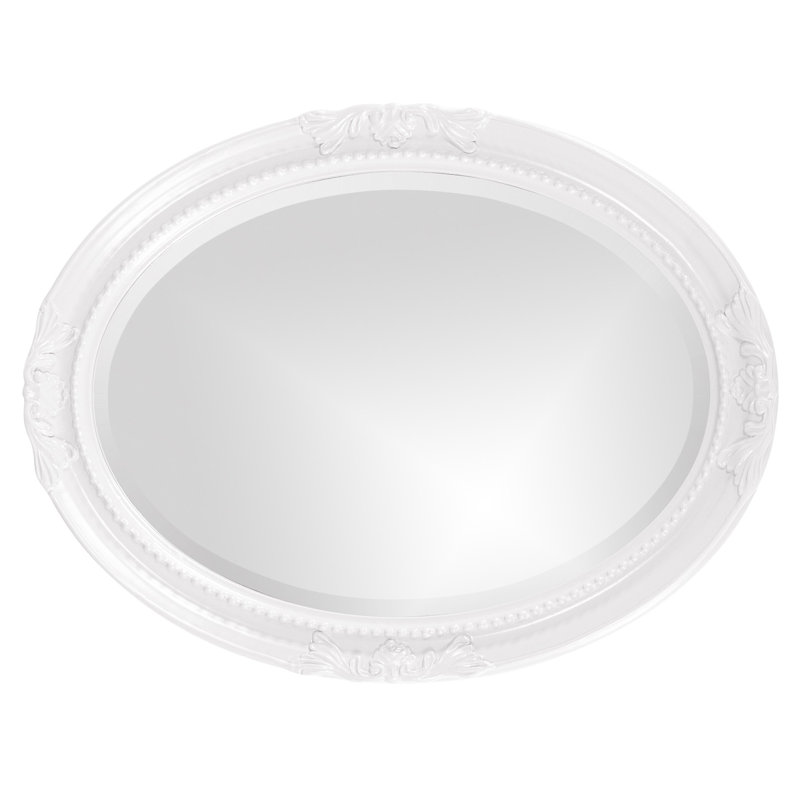 Miroir de salle de bain mural Daevaughn, Blanc