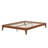 Wood Platform Bed Frame, With Slat Support-1153637803