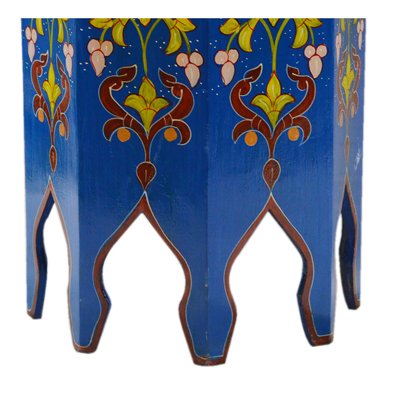Handmade Moroccan Table Blue