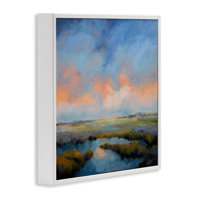  Art giclée encadrée pastel