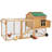 Datavian 27.39 ft² Chicken Coop with Roosting Bar