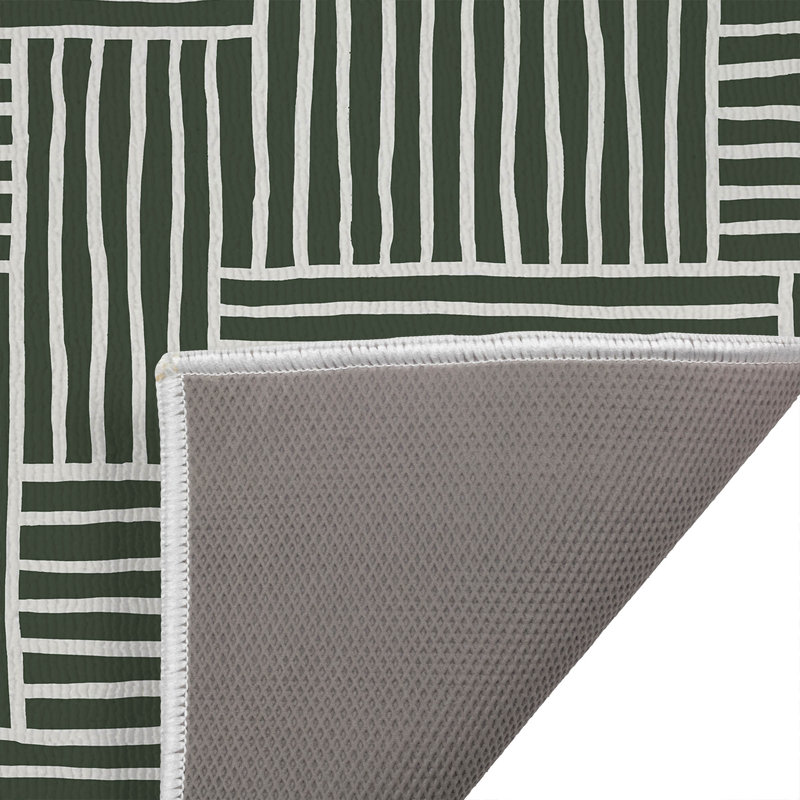 Paillasson Grid Puz, Chimichurri / vert, L 21 po x L 34 po