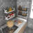 2 Piece Metal Floating Shelf-87743842