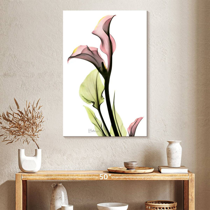 Harnek délicat, lis Calla, H 39 po x l 26 po