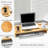 Bamboo Monitor Stand