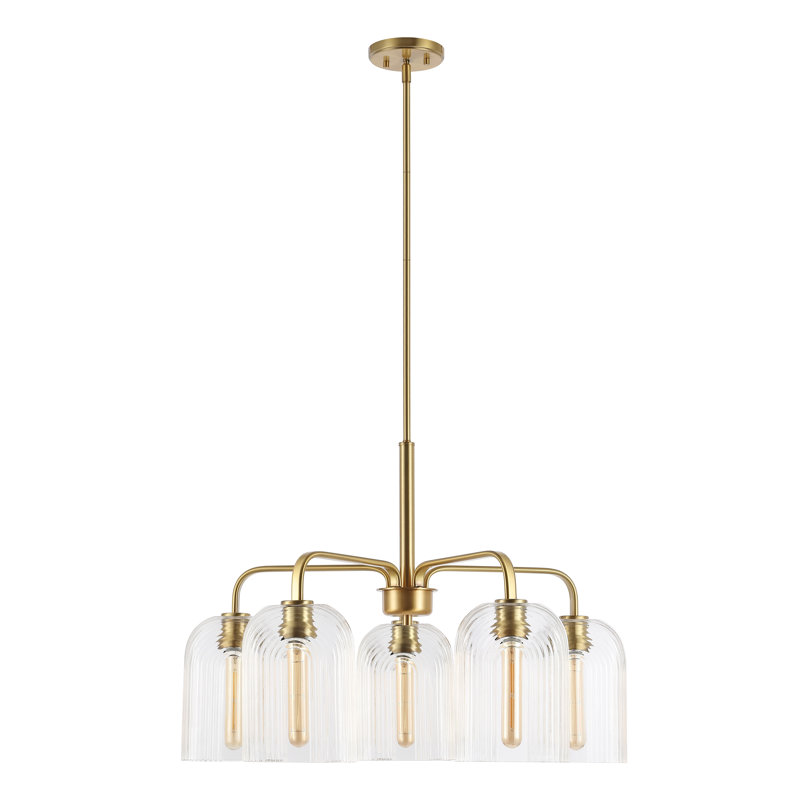Moxon 5 - Light Gold Bell Pendant