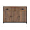 Alvern 112 cm W Pine Solid Wood and Steel Server