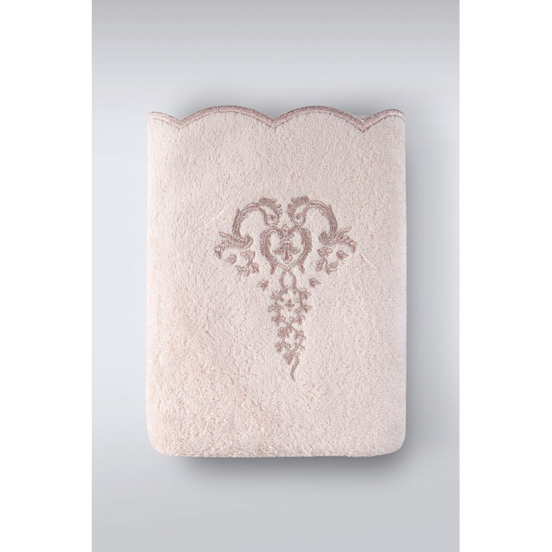 Serviette de bain 100% coton Peasely, Poudre, Bath Towel - 1 pack