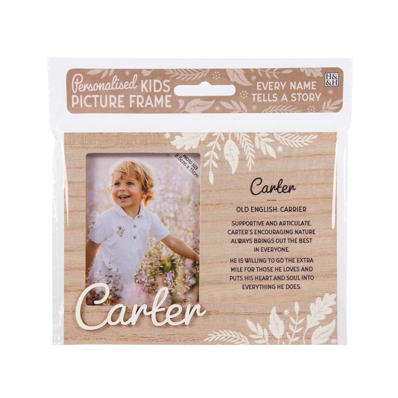 Hazella Tan Single Picture Frame