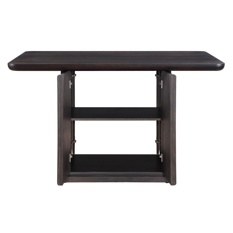 Table de rangement de comptoir en bois Oakley