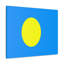 «Palau Country Flag» sur toile-148128947