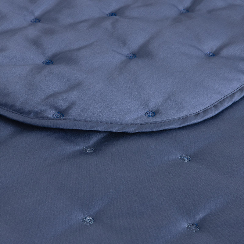 Triomphe Bedding, Twin Coverlet/Bedspread, Outremer
