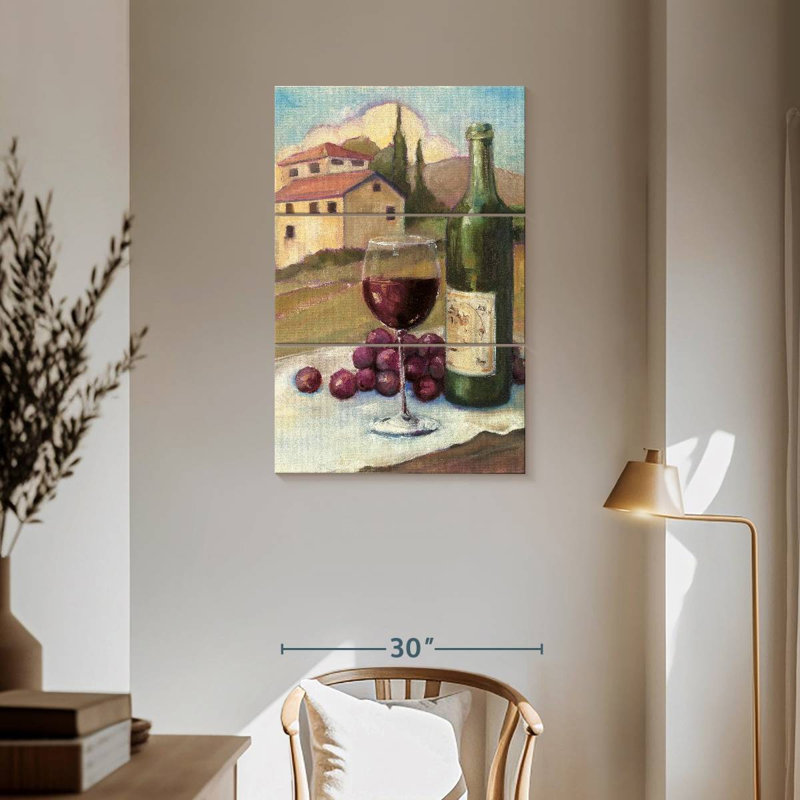 Yarlin Vino Toscano, 57" H x 36" W