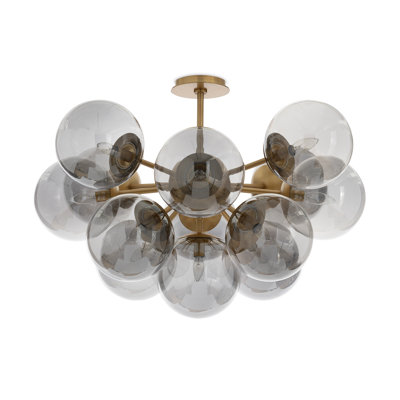 Shine 12 - Light Semi Flush Mount