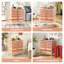  Bureau avec chariot à roulettes et 12 tiroirs de rangement-2066390098