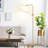 Reeside 65'' LED Arched Floor Lamp with USB-1877127527