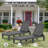 Outdoor Chaise Lounge Chair Set of 2