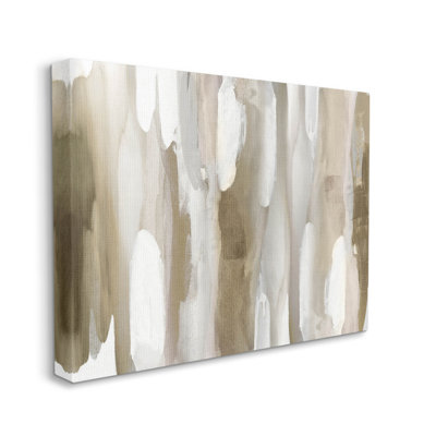 "Brown Fluid Shapes Arrangement", art mural par Jackie Hanson