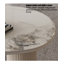 Bureau ovale en faux marbre-109870373