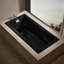 Tea-for-Two 72'' x 36'' Drop-in Whirlpool Cast Iron Bath with Heater-1970777367